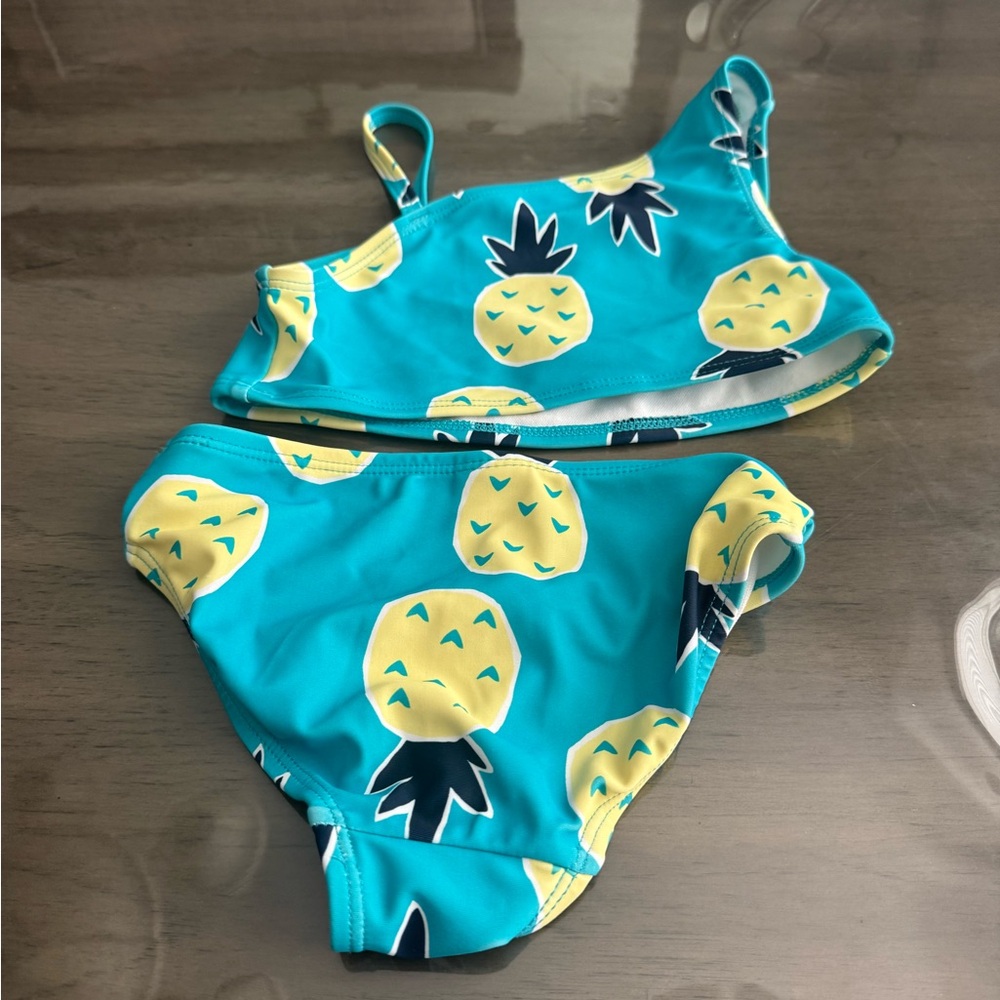 Carter's Blue and Yellow Bikini with Lemon Print